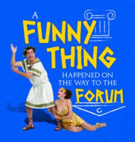 A Funny Thing Happened on the Way to the Forum show poster
