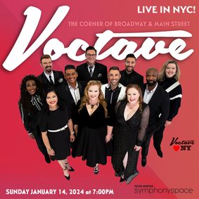 Voctave: The Corner of Broadway & Main Street show poster