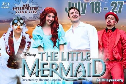 Disney's The Little Mermaid show poster