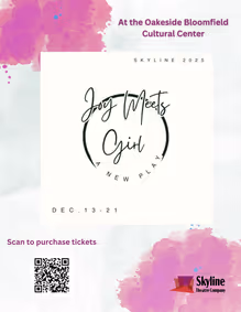 Joy Meets Girl show poster