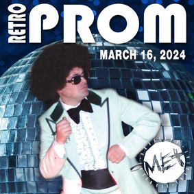 MET's 19th Annual Retro Prom show poster