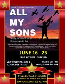 All My Sons show poster
