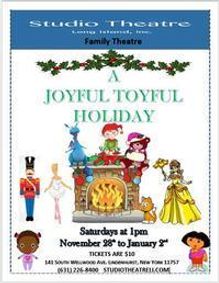 A Joyful Toyful Holiday show poster