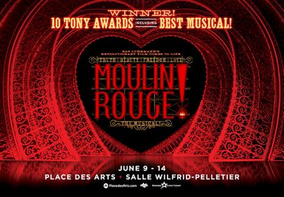 Moulin Rouge! The Musical show poster