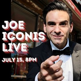 Joe Iconis Live show poster