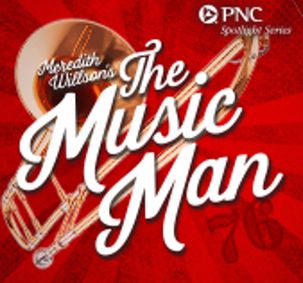 Meredith Willson's The Music Man show poster
