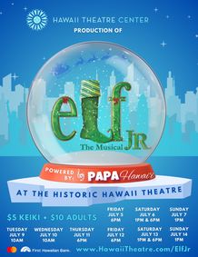 Elf Jr. show poster