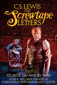 C.S. Lewis' The Screwtape Letters show poster