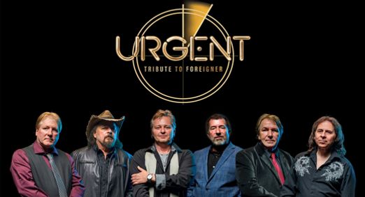 URGENT - Tribute to Foreigner show poster