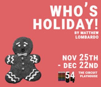 Who's Holiday show poster