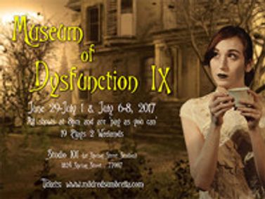 Museum of Dysfunction IX show poster