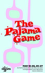 The Pajama Game show poster