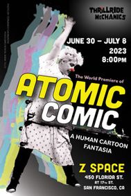 ATOMIC COMIC show poster