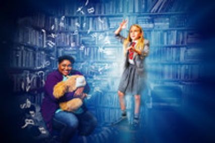 Roald Dahl's Matilda the Musical show poster