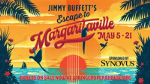 Jimmy Buffett's Escape to Margaritaville show poster