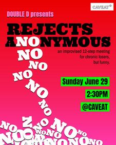 Rejects Anonymous show poster