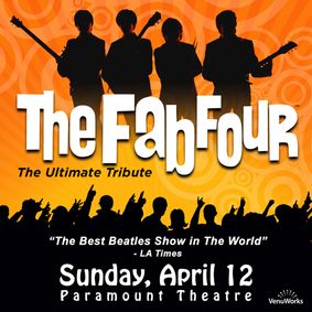 An Evening with The Fab Four in Cedar Rapids, IA show poster