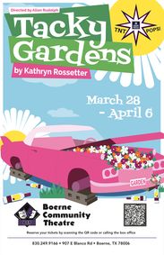 Tacky Gardens show poster