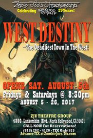West Destiny show poster