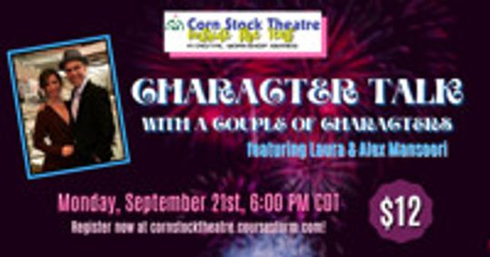 Character Talk with a Couple of Characters feat. Alex & Laura Mansoori show poster