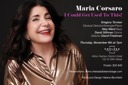 Maria Corsaro in I Could Get Used to This! show poster