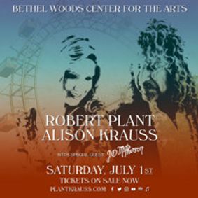 Robert Plant & Alison Krauss show poster