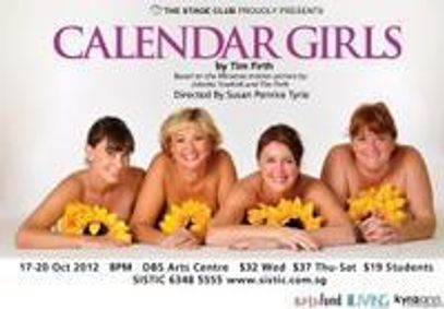 Calendar Girls show poster