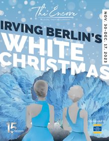 Irving Berlin's White Christmas show poster