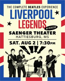 Liverpool Legends The Complete Beatles Experience show poster