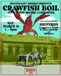 Spaceflight Records presents Crawfish Boil & Austin Indie Label Mixer