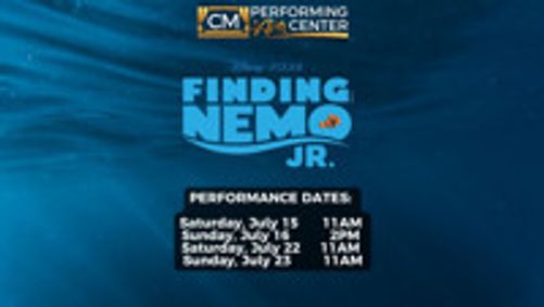 Disney's Finding Nemo Jr. show poster