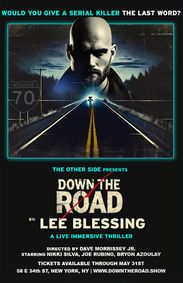 Down the Road show poster