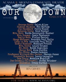 Our Town show poster