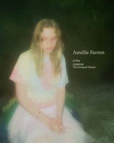 Amelie Farren show poster