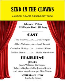 Send in the Clowns: Broadway-themed Roast Battle