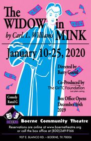 The Widow In Mink show poster