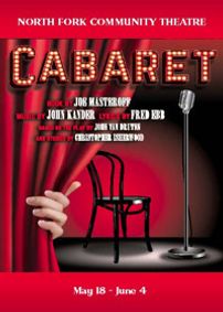 Cabaret show poster