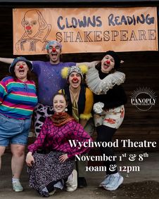 Clowns Read Shakespeare show poster