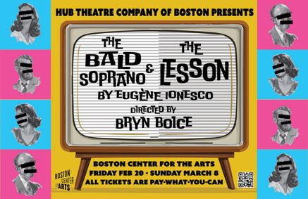 The Bald Soprano & The Lesson show poster