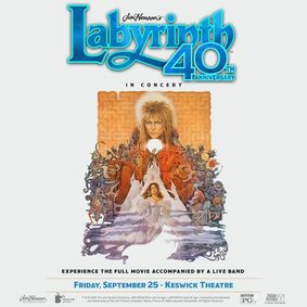 Jim Henson's Labyrinth: In Concert 40th Anniversary show poster