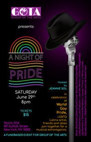 GOTA presents: A night of Pride show poster