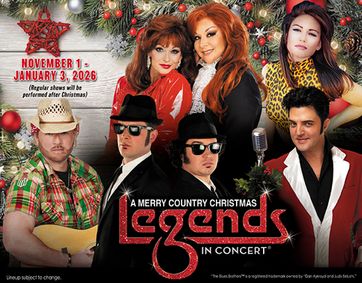 Legends in Concert presents A Merry Country Christmas show poster