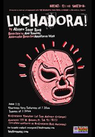 Luchadora! show poster