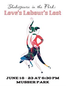 Love's Labour's Lost show poster