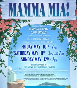 Mamma Mia! show poster
