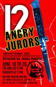 Twelve Angry Jurors show poster