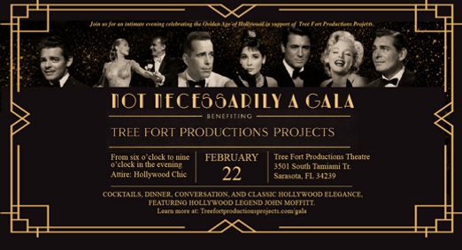 Tree Fort Productions Projects Not Necessarily A Gala with John Moffitt show poster