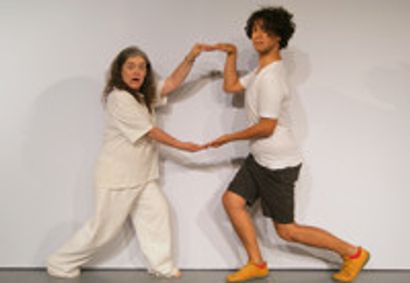 TWO PARROTS AND A SANDCASTLE show poster