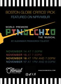 Pinocchio: The Musical show poster