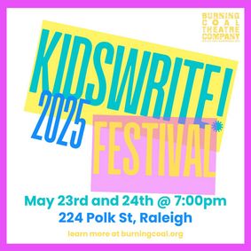 KidsWrite! Festival 2025 show poster